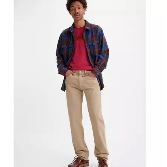 Levi’s 501 Tan Original Fit Jeans 32x30 - Picture 7 of 7